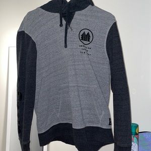 grey american eagle hoodie, worn once